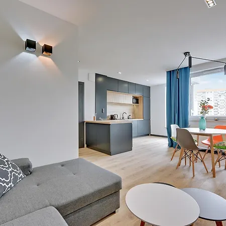 Apartment Aviator Blue 15 Gdansk